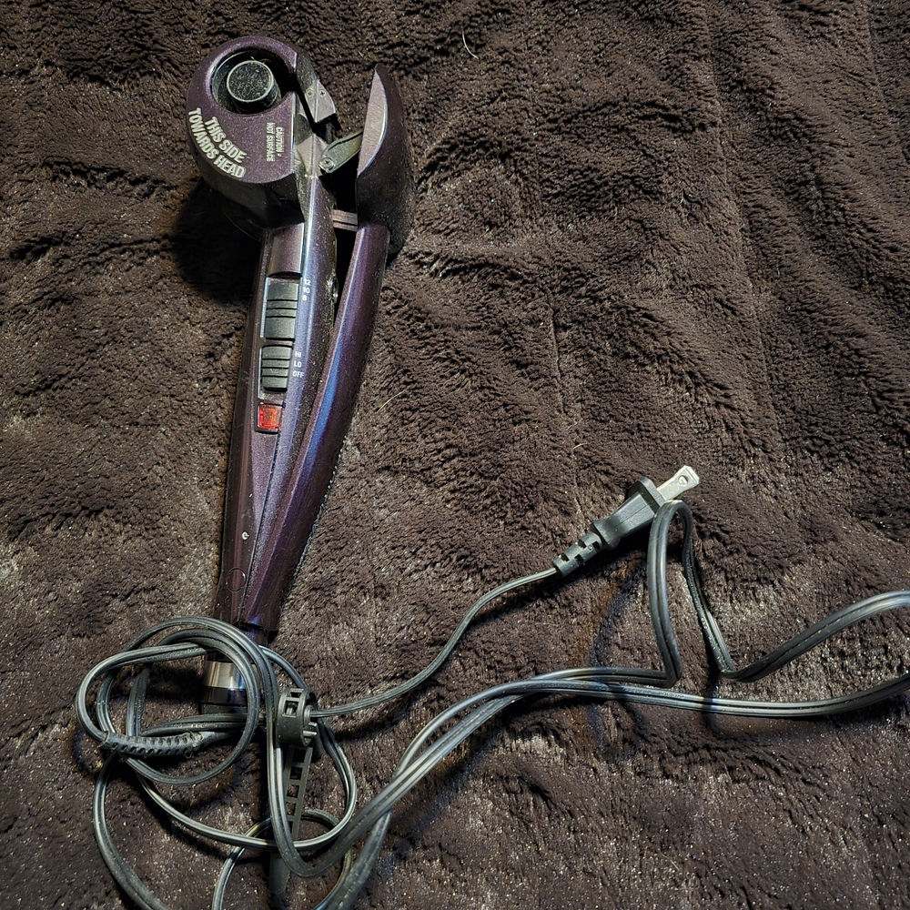Purple Hair Styling Tool
